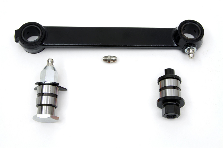 V-Twin - Black Front Brake Shackle Bar Kit