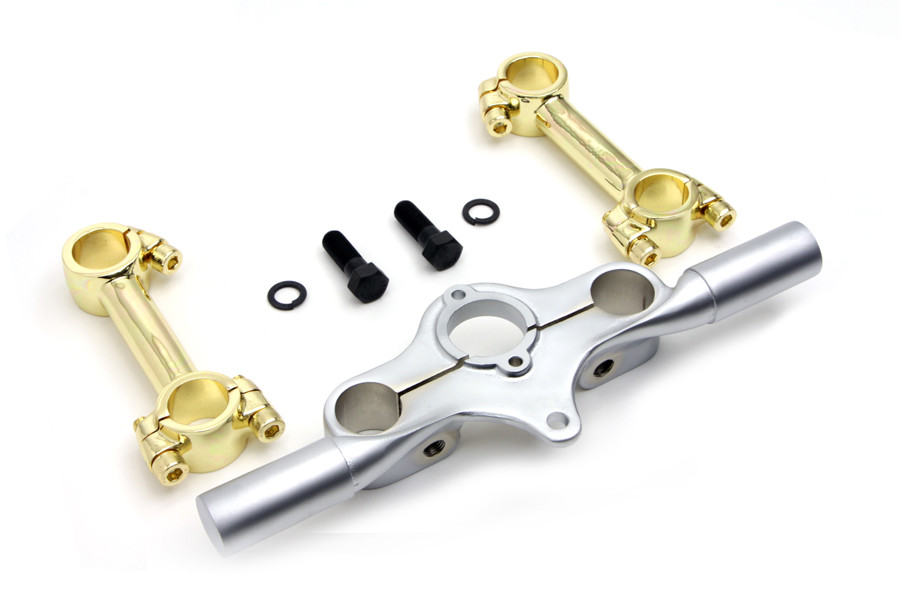V-Twin - Flanders 4 inch Spring Fork Riser Kit