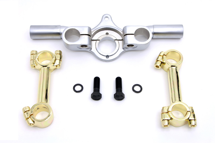 V-Twin - Flanders 4 inch Spring Fork Riser Kit
