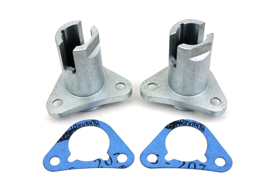 V-Twin - Zinc Plated Side Valve Rear Tappet Block Set