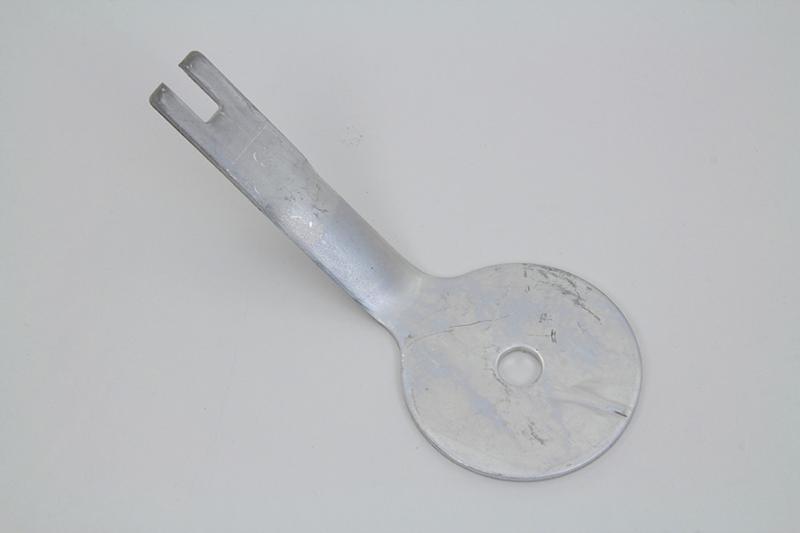 V-Twin - Cadmium Steering Damper Bracket