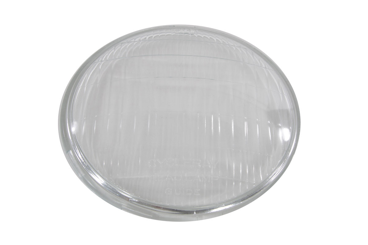 V-Twin - Replica Headlamp Glass Lens Clear