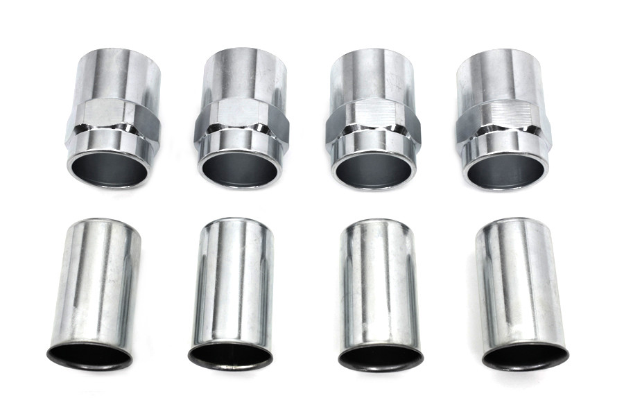 V-Twin #76778Z - Replica Valve Cover Kit Zinc