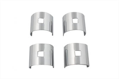 V-Twin #18254-39-4PK - Chrome ULH Retainer Clip