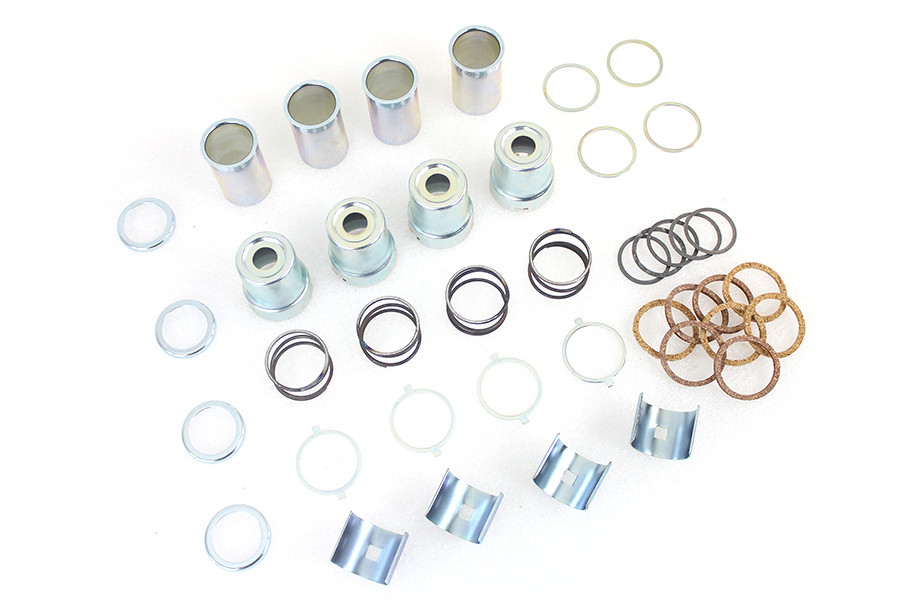V-Twin - UL-ULH Valve Cover Set Zinc