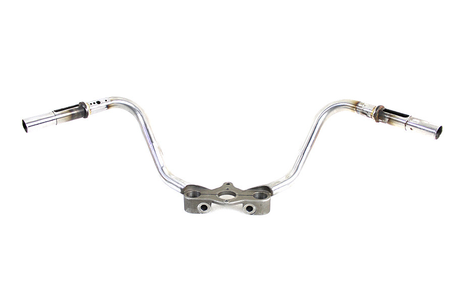 V-Twin - WR Hillclimber Spring Fork Inline Handlebar Raw
