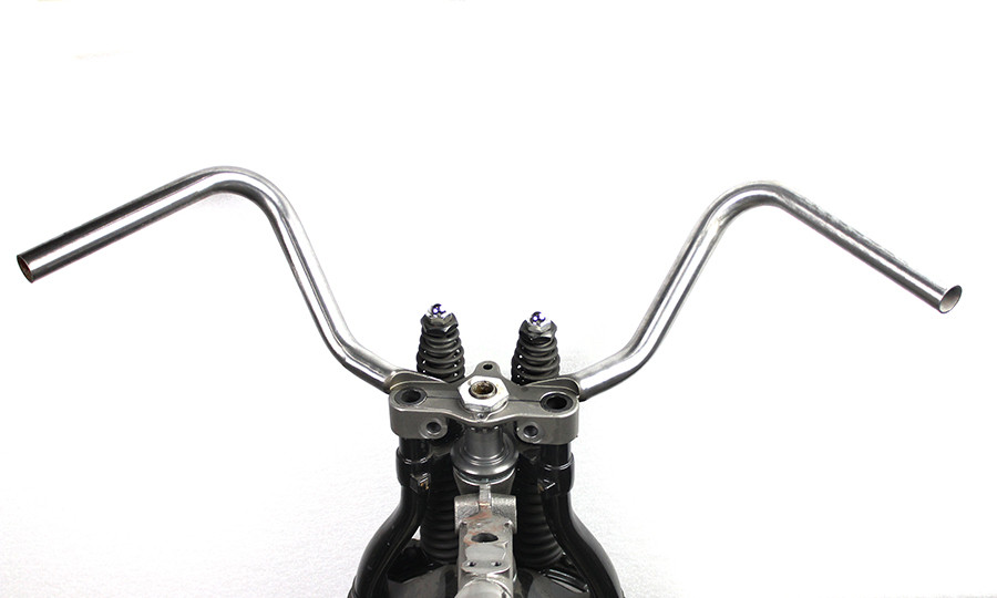 V-Twin - WR Hillclimber Spring Fork Inline Handlebar Raw