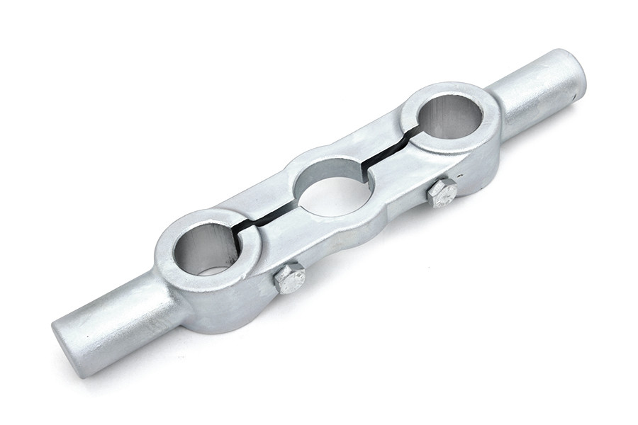 V-Twin - VL Spring Fork Top Triple Tree White Zinc