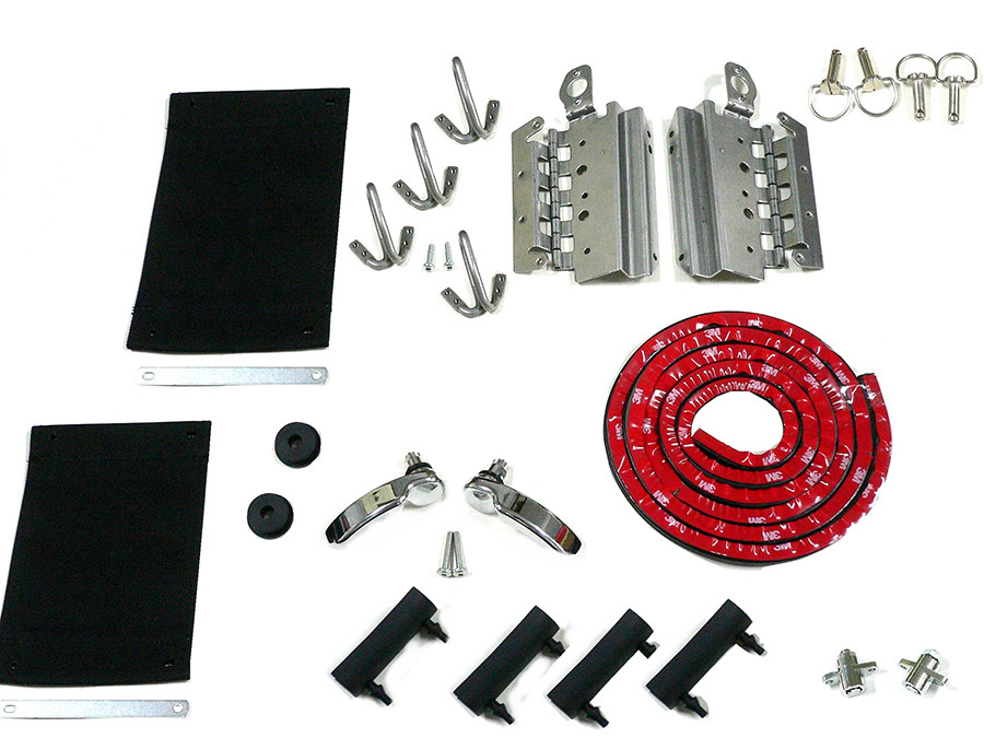 V-Twin #49-1245 *400MOQ - Saddlebag Hardware Kit