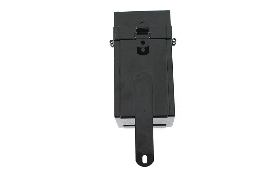 V-Twin #D-2682 - Black Powder Coated Battery Box