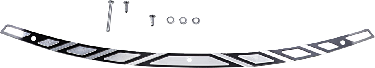 Windshield Trim - Aztec - Black - FLH 14+