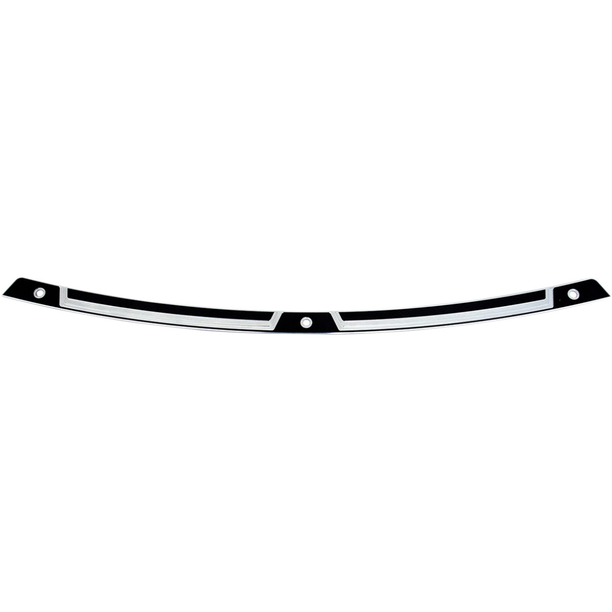 Klock Werks #KWW-01-0361 - Flare® Windshield Trim - FLW - Black Contrast - '14-'25 FLH