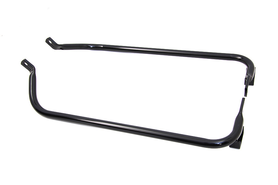 V-Twin - Lower Saddlebag Guard Set Black