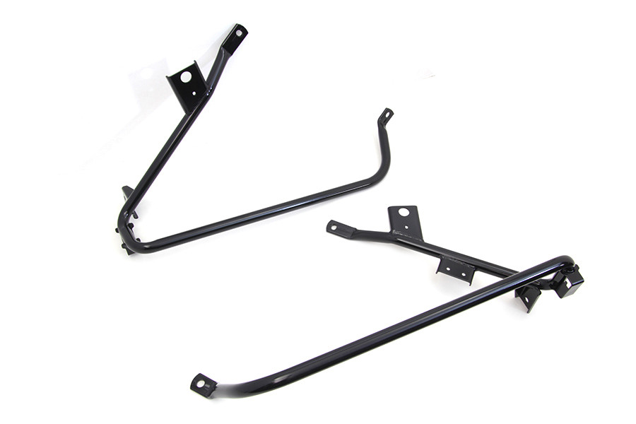 V-Twin - Saddlebag Guard Set Black