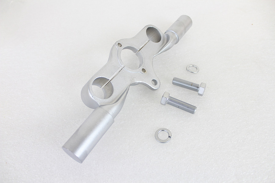 V-Twin - Top Triple Tree Inline Satin Nickel