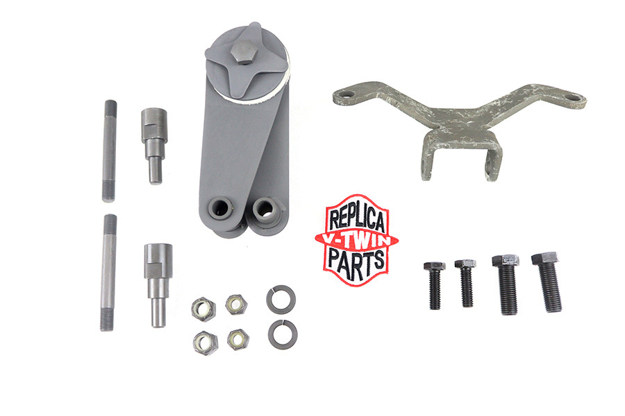 V-Twin - WR Parkerized Spring Fork Scissor Steering Damper Kit