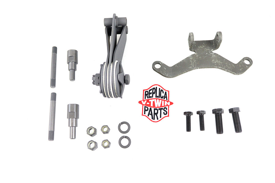 V-Twin - WR Parkerized Spring Fork Scissor Steering Damper Kit