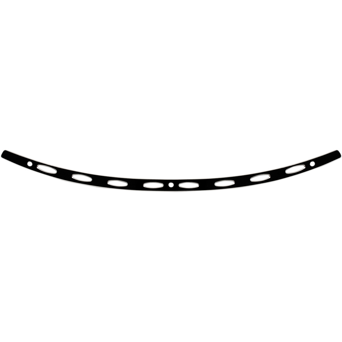 Memphis Shades #MEB0946 - Windshield Trim - Black - Oval - '96-'13 FLH