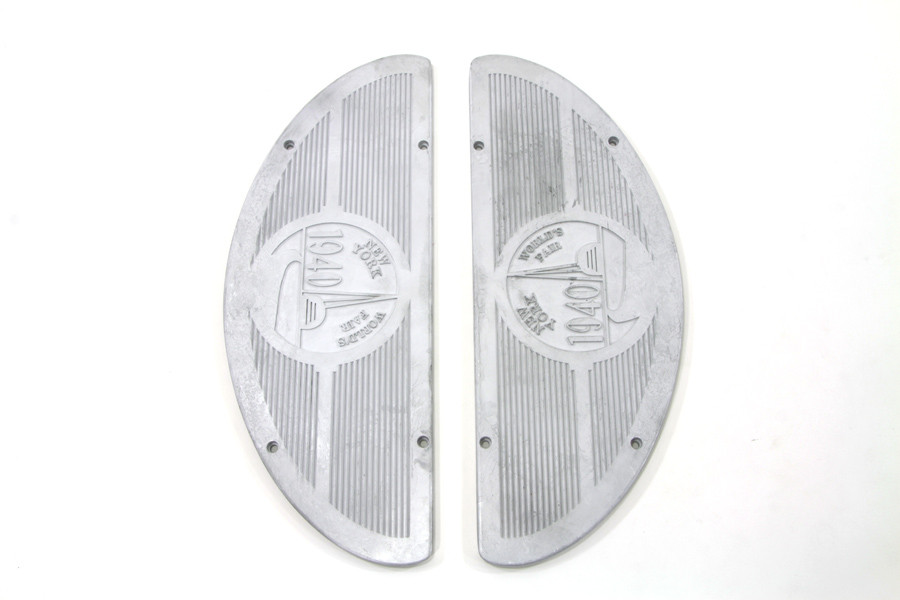 V-Twin - World's Fair 1940 Alloy Footboard Inserts