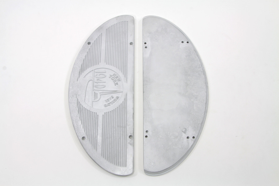 V-Twin - World's Fair 1940 Alloy Footboard Inserts