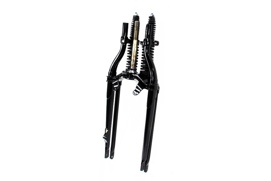 V-Twin - 18 inch Spring Fork Assembly Black