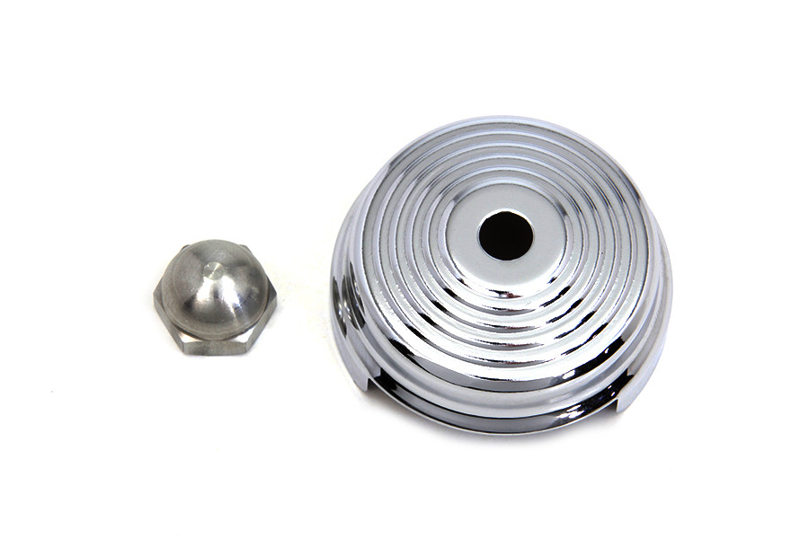 V-Twin #77898 - Chrome Spring Fork Damper Cover
