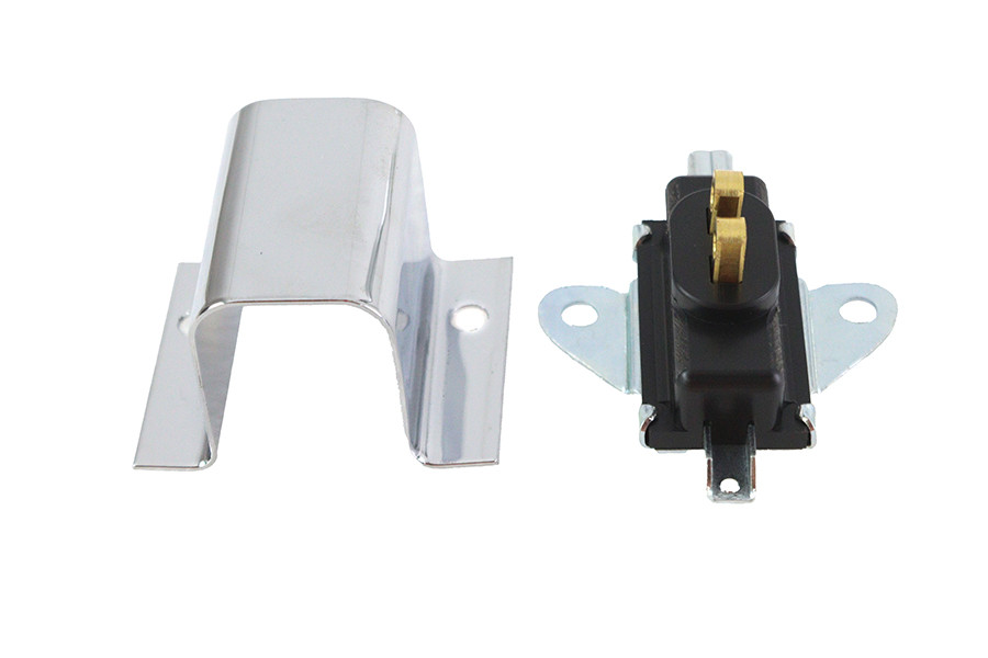 V-Twin - Indian Brake Switch with Chrome Cover