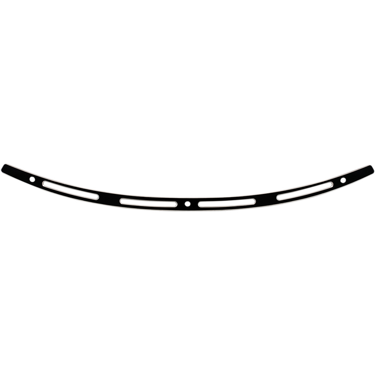 Memphis Shades #MEB0974 - Windshield Trim - Black - Slots - FLH