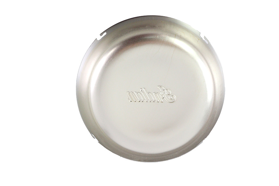 V-Twin #75770A - 7 inch Script Air Cleaner Cover Chrome
