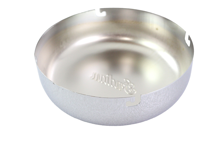 V-Twin #75770A - 7 inch Script Air Cleaner Cover Chrome