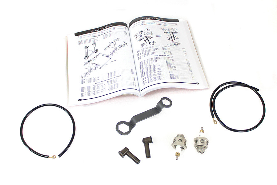 V-Twin - 45 inch W/G 18mm Replica Spark/Wire Plug Kit