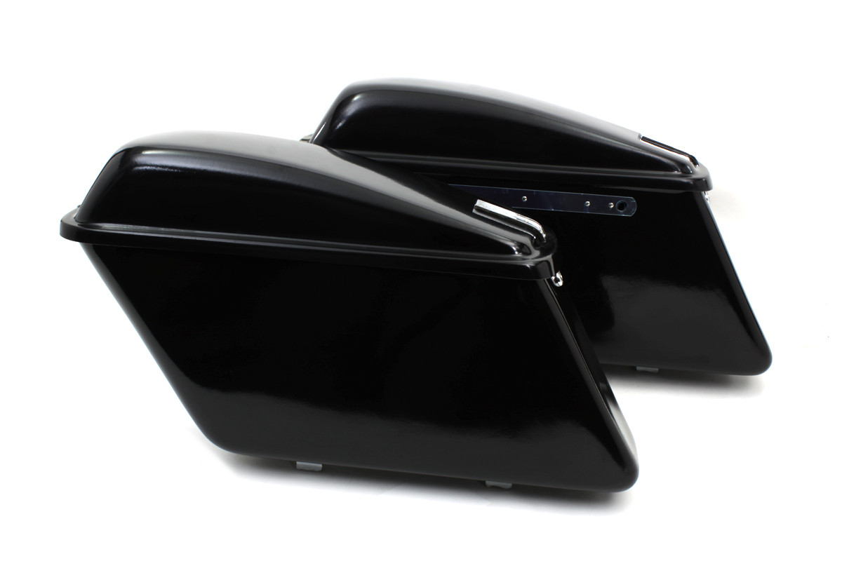 V-Twin - Replica Saddlebag Set Black