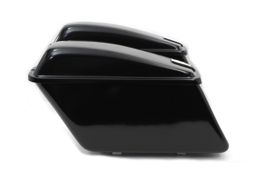 V-Twin - Replica Saddlebag Set Black