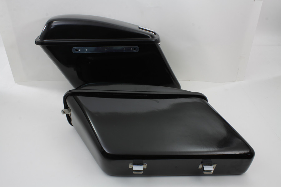V-Twin - Replica Saddlebag Set Black