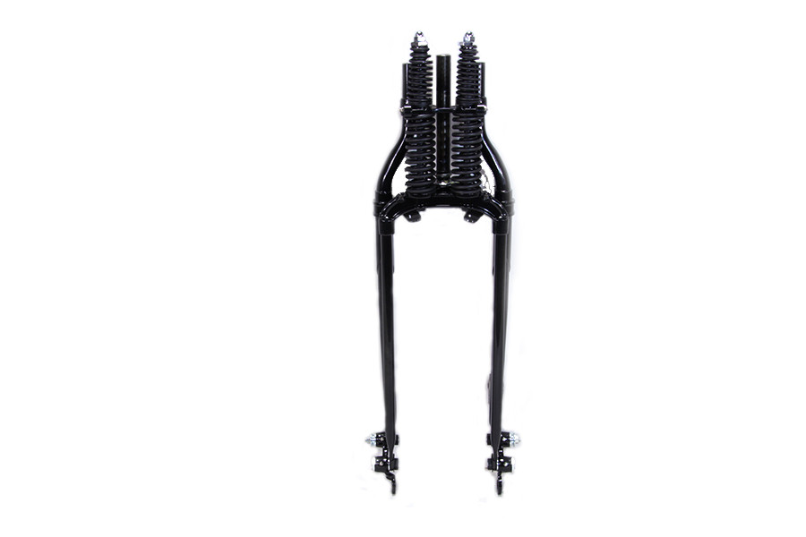 V-Twin - 22 inch Inline Spring Fork Assembly Black