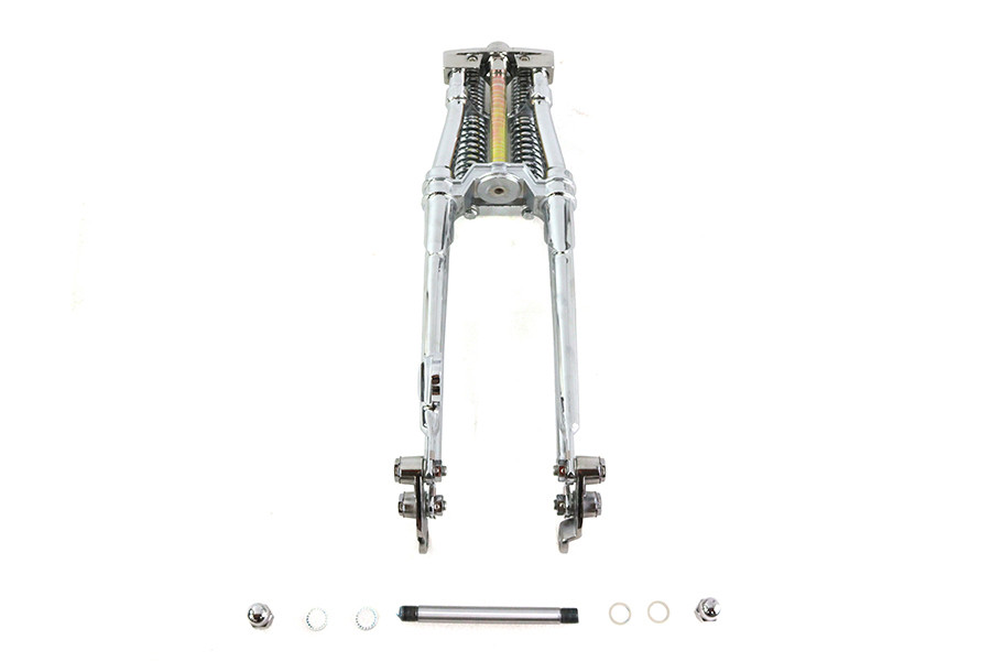 V-Twin - Factory Sample 28 inch Tedd Narrow Spring Fork Assembly Chro