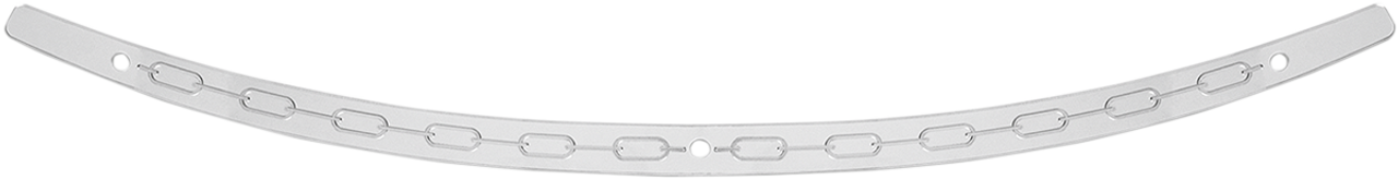 Windshield Trim - Polished - Chain - FLH 14+