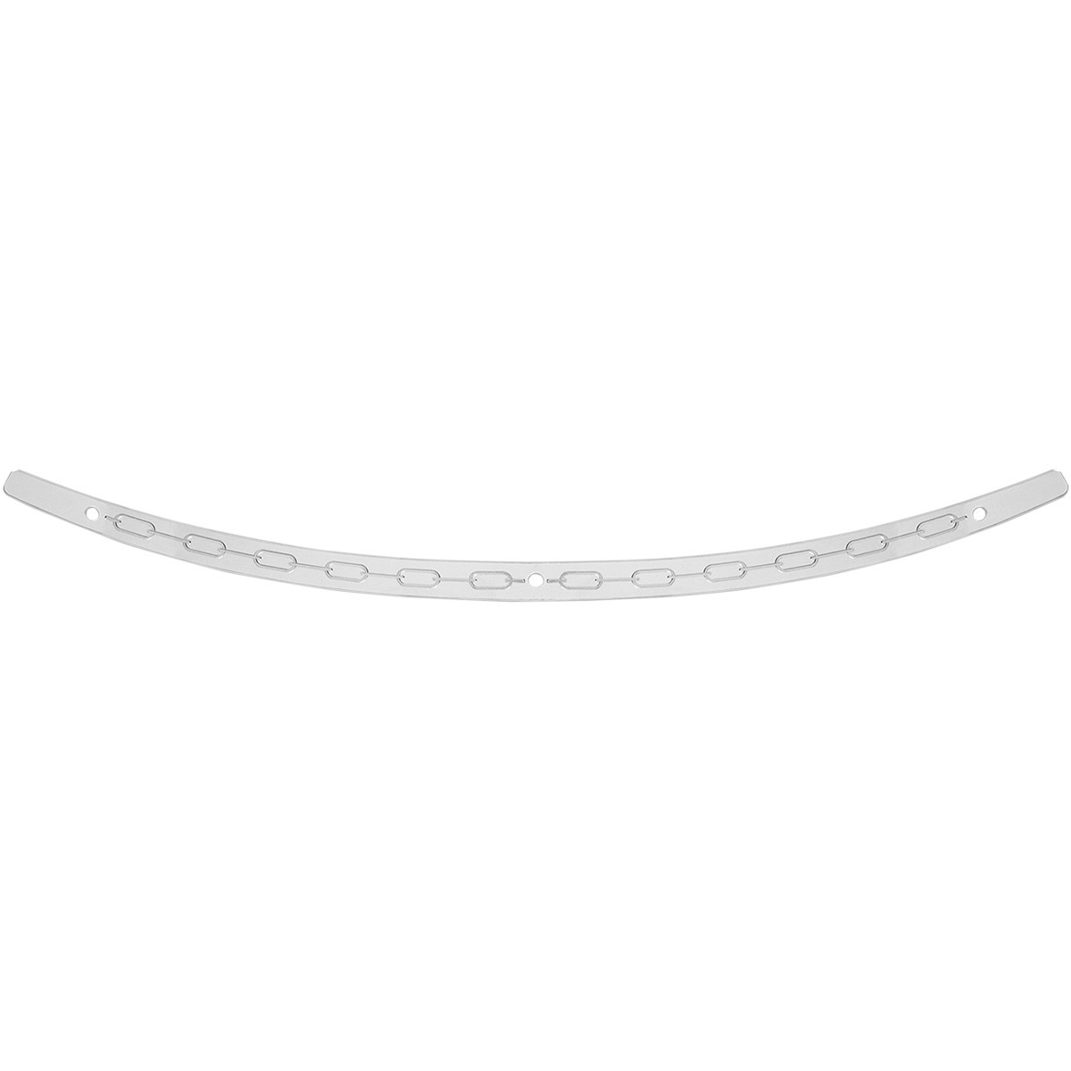 Memphis Shades #MEM0973 - Windshield Trim - Polished - Chain - FLH