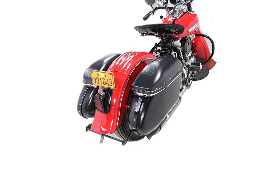 V-Twin - Black Magic Royalite Saddlebag Set