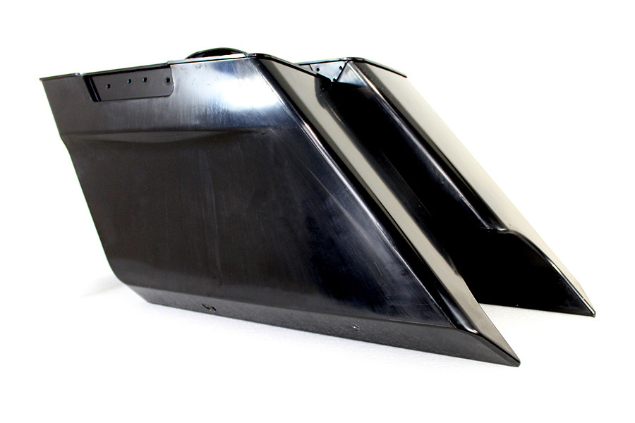 V-Twin #78397 - Saddlebag Set Black without Lids