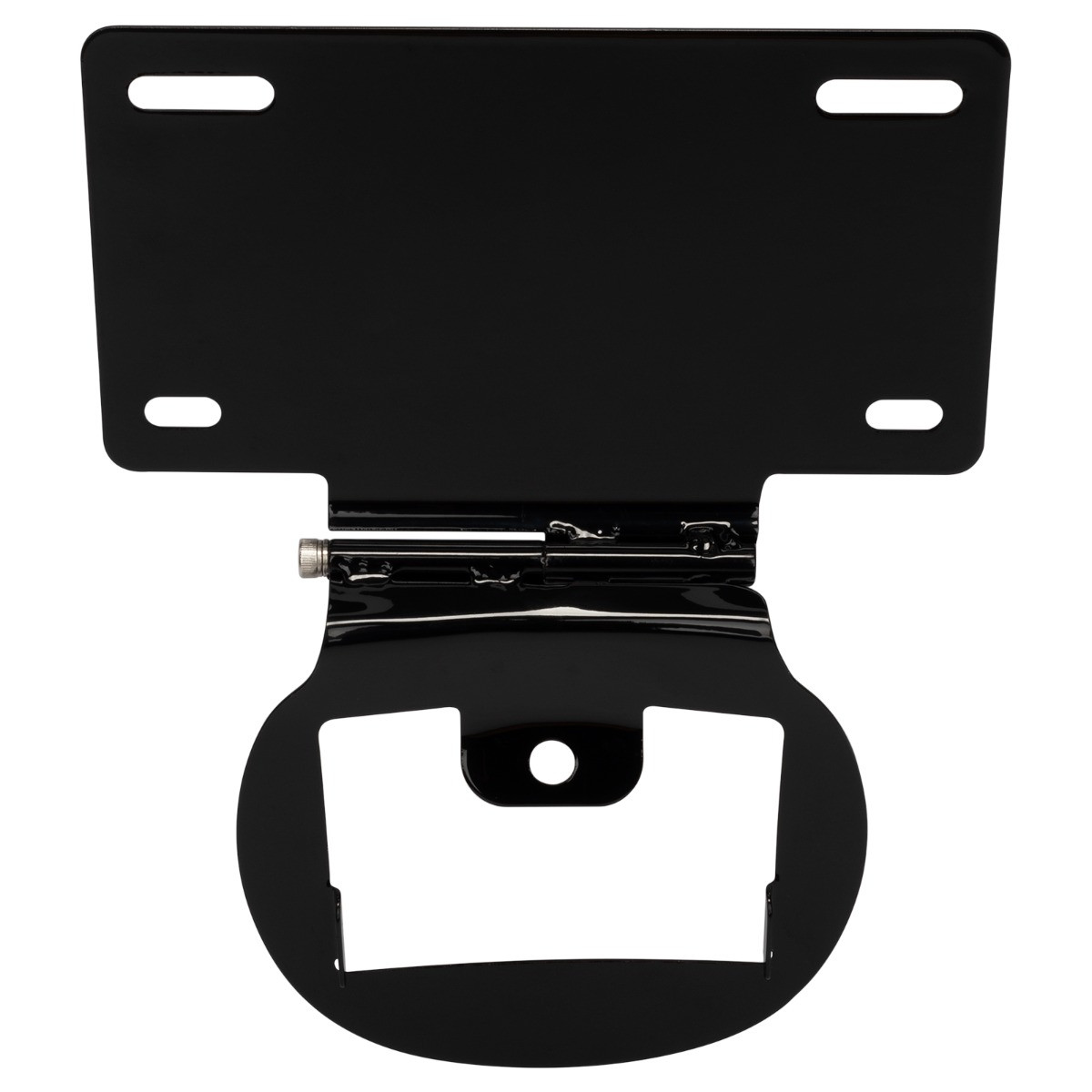 Hogworks License Plate Relocation Mount for Harley-davidson® '14-'25 Touring | Black
