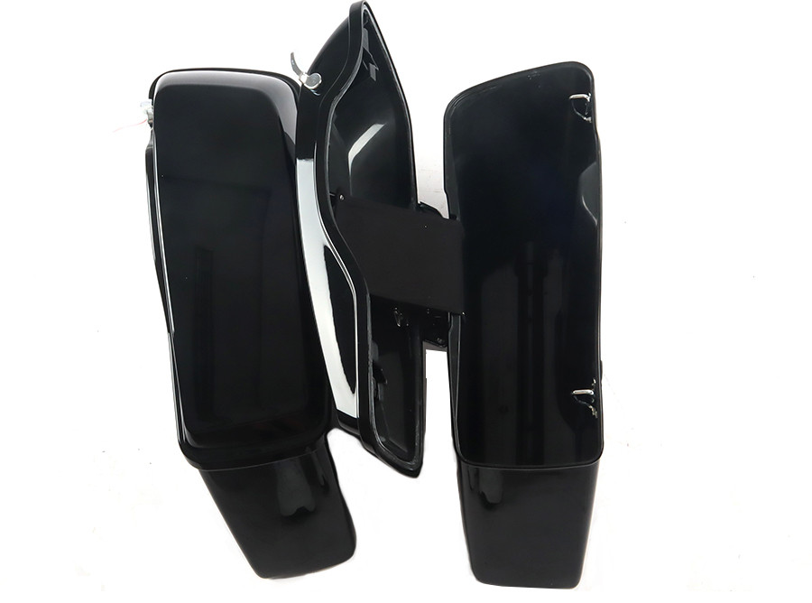 V-Twin - Saddlebag Kit Black