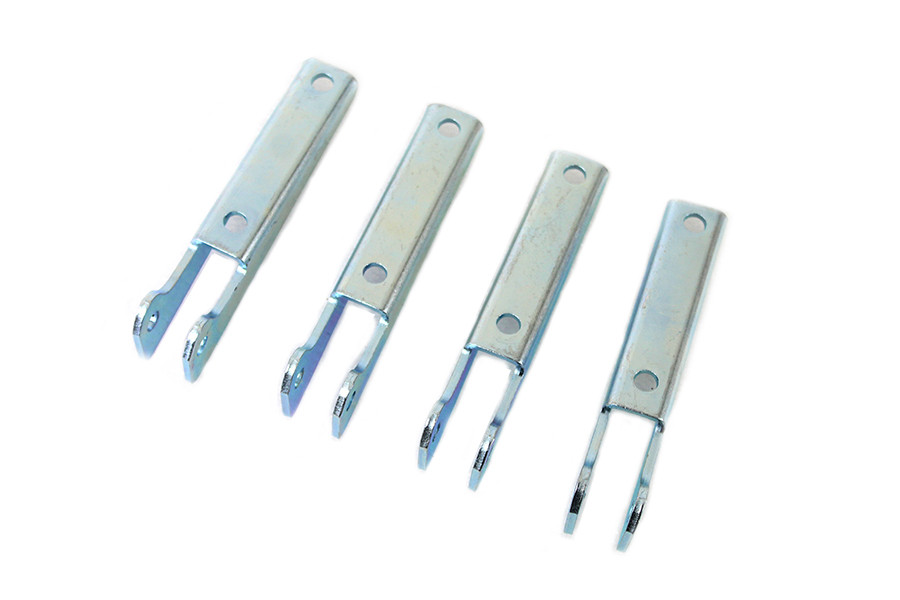 V-Twin #D-2652 - Footboard Cleat Set Zinc PLated