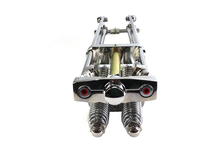 V-Twin - D+D Narrow Spring Fork Assembly Chrome 23 inch