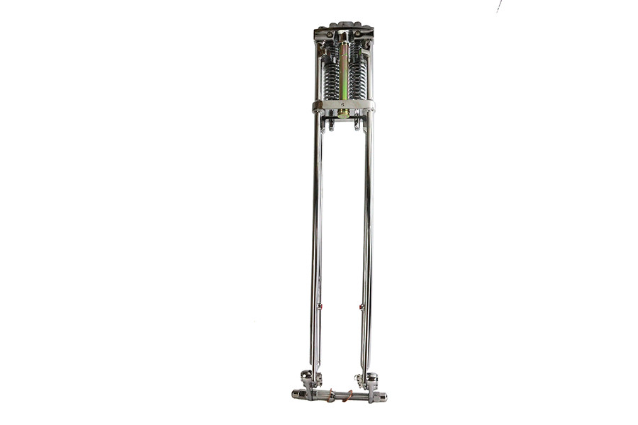 V-Twin - D+D Narrow Spring Fork Assembly Chrome 29 inch
