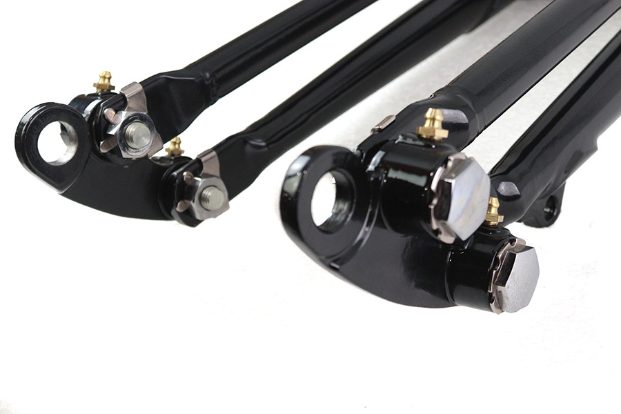 V-Twin - 18 inch Tedd Narrow Spring Fork Assembly Black
