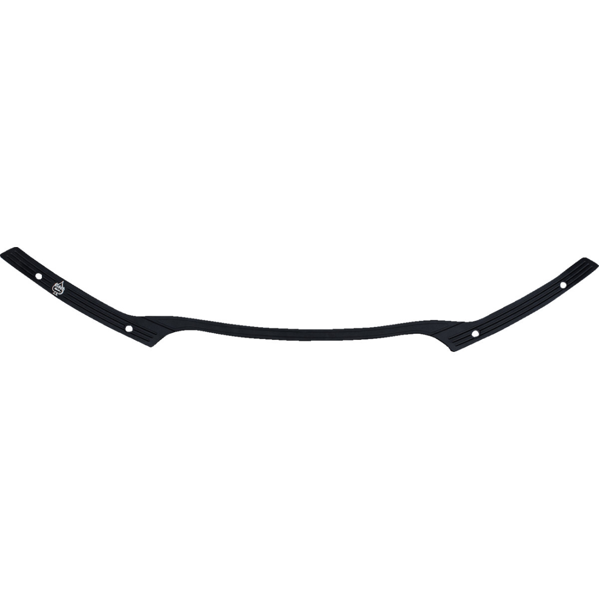 Klock Werks #KWW-01-0574 - Flare® Windshield Trim - Logo - Black w/ Contrast Logo - '15-'25 FLTR
