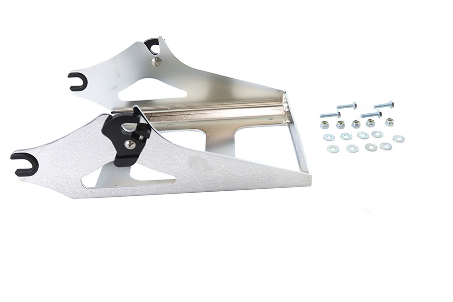 V-Twin #302742 *QTY 8'S - Quick Detach Tour Box Mount Kit Chrome