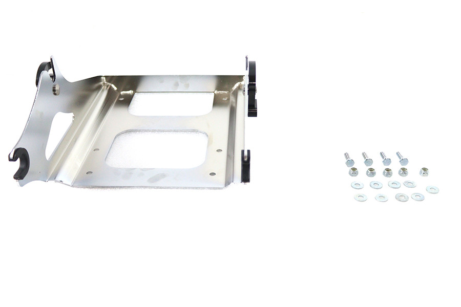 V-Twin #302742 *QTY 8'S - Quick Detach Tour Box Mount Kit Chrome