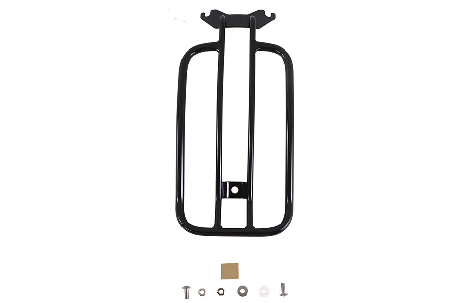 V-Twin #70908B - 7 inch Solo Luggage Rack Black